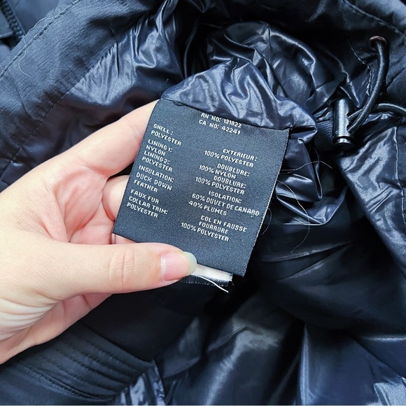 S13 • Sierra Parka Down Jacket quilted puffer black winter coat insulated - Picture 9 of 14